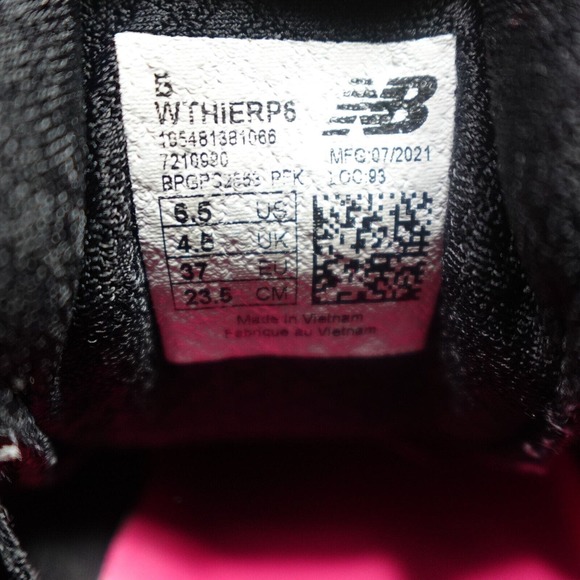 New Balance Shoes Womens 6.5 B Fresh Foam Pink Vibram Hierro Trail Running - Picture 16 of 16